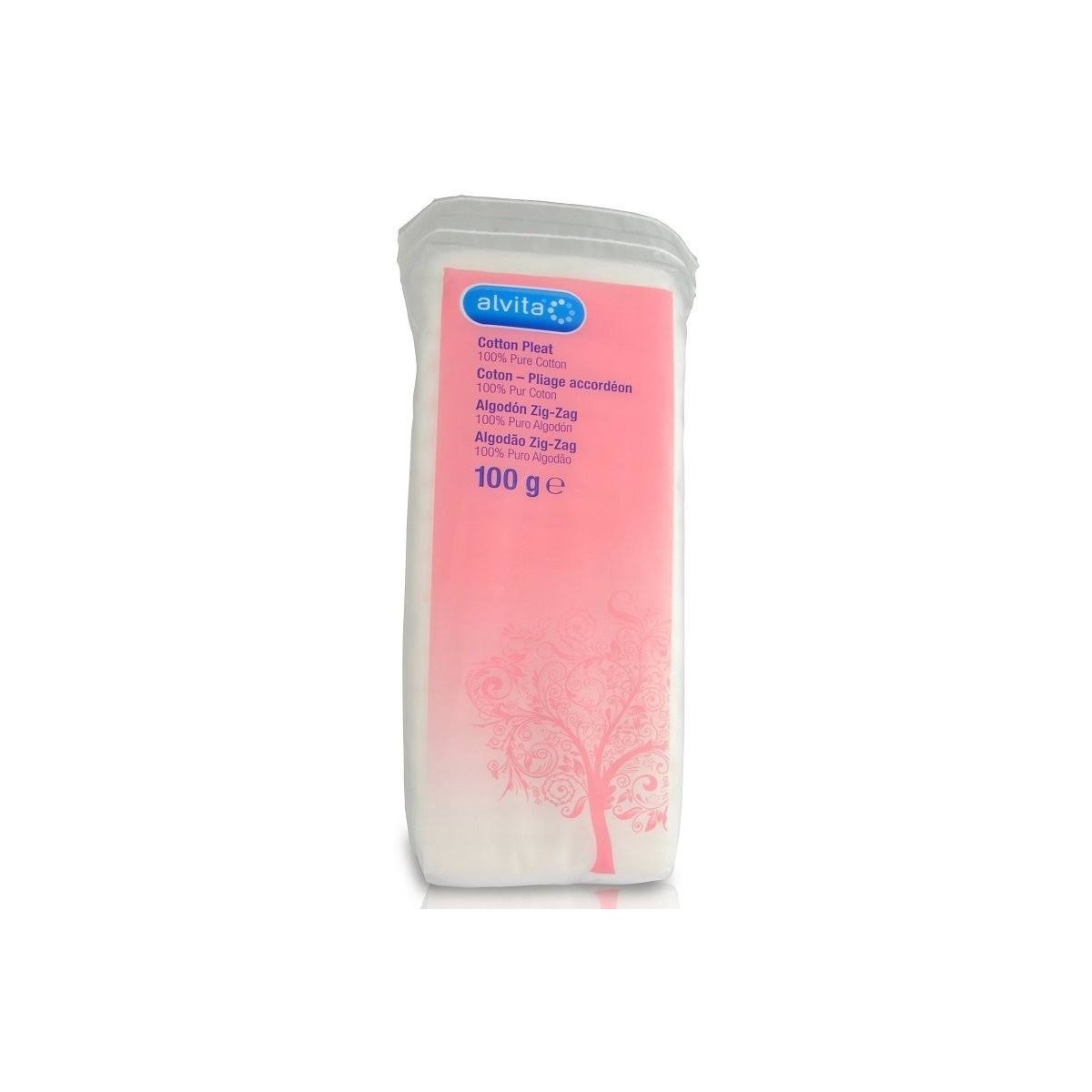  alvita algodon zig zag 100 g