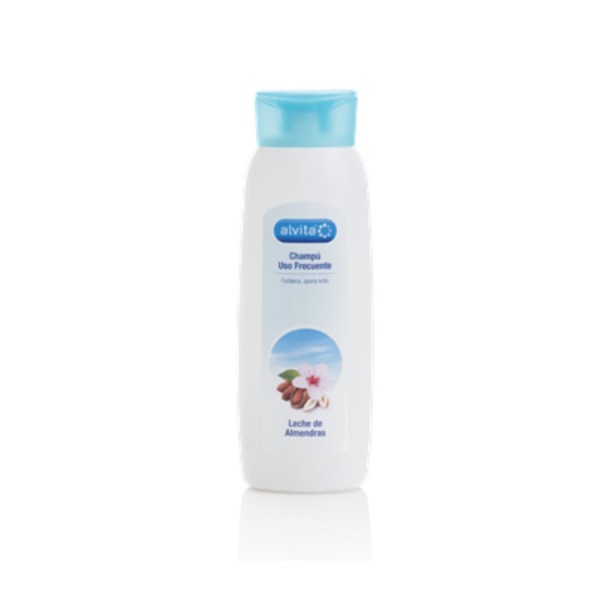 alvita champu leche almendras 400 ml
