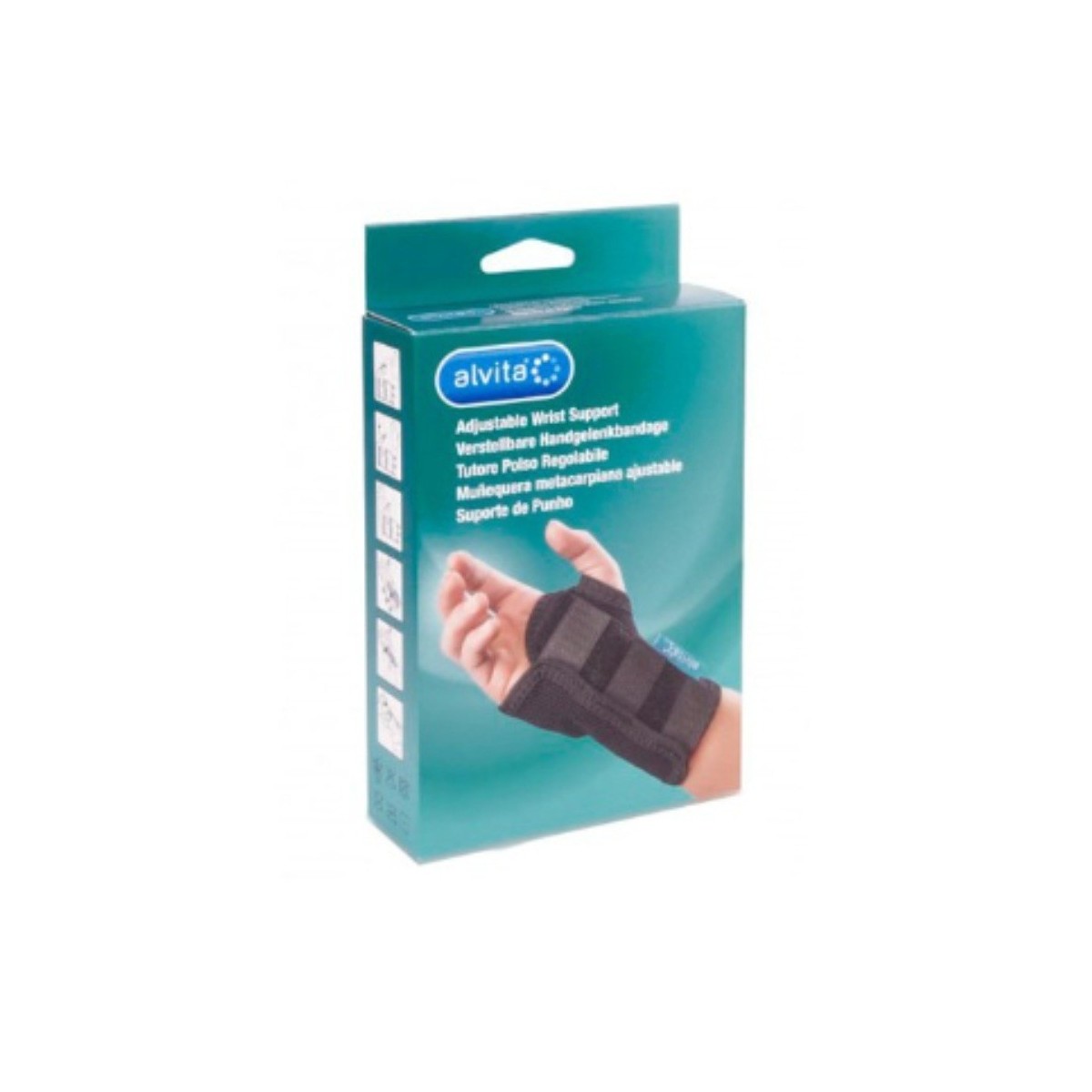 alvita munequera metacarpiana ajustable talla 1