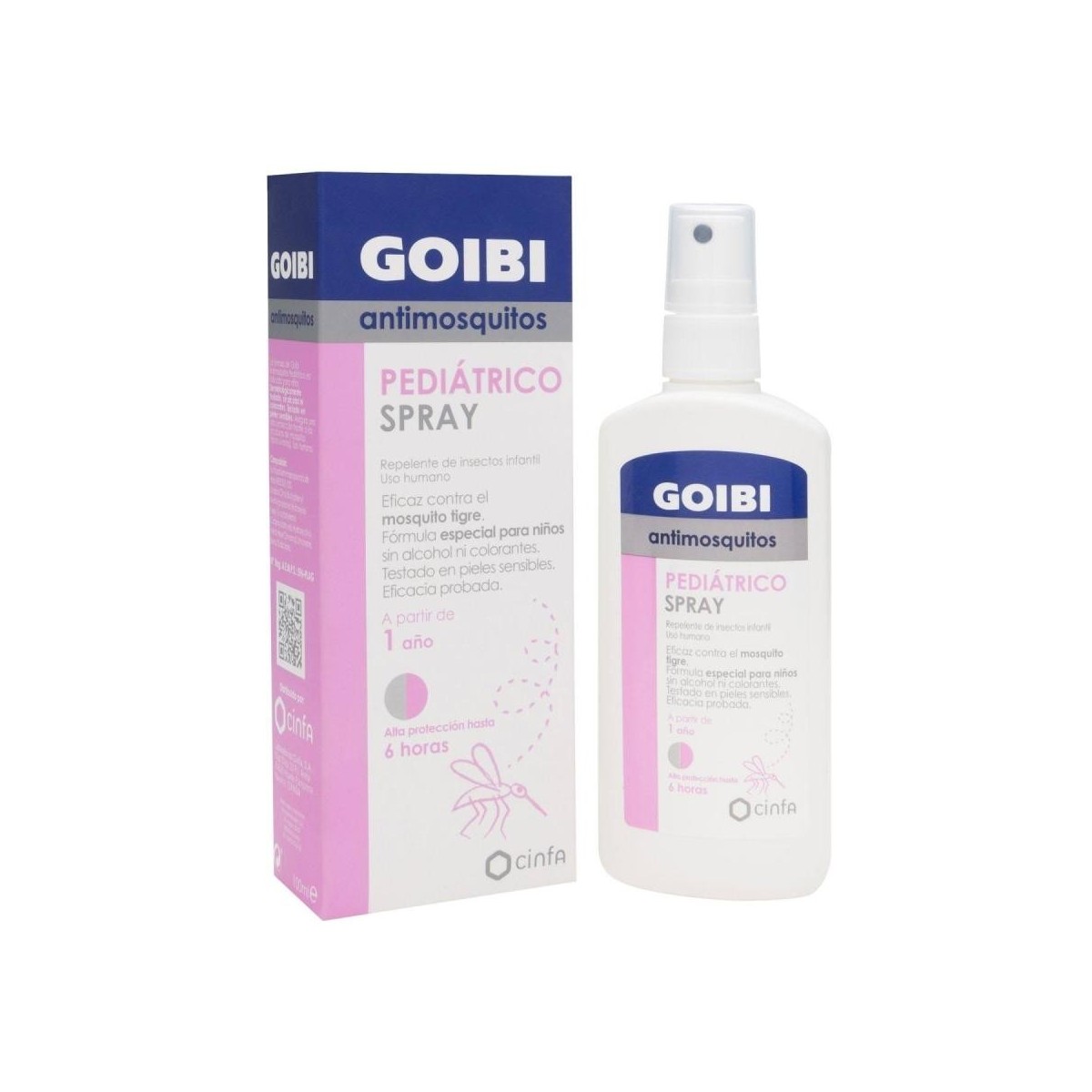 goibi antimosquitos pediatrico spray 100 ml